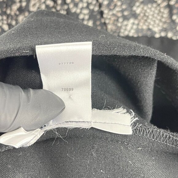 Ann Taylor LOFT Black Snake Print Sleeveless Dress Womens Surplice‎ Neck Size 8 - Picture 15 of 15